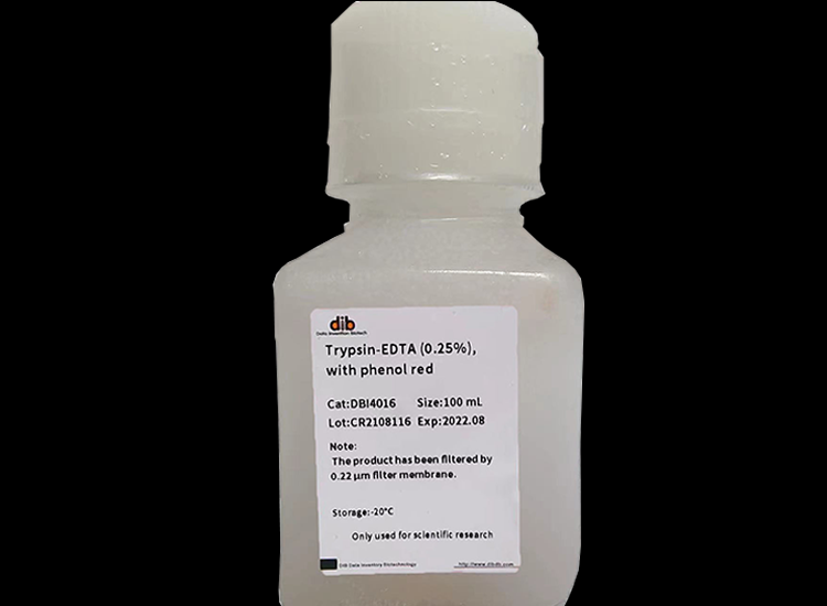  0.25% trypsin digestive solution (with EDTA, without phenolic red)